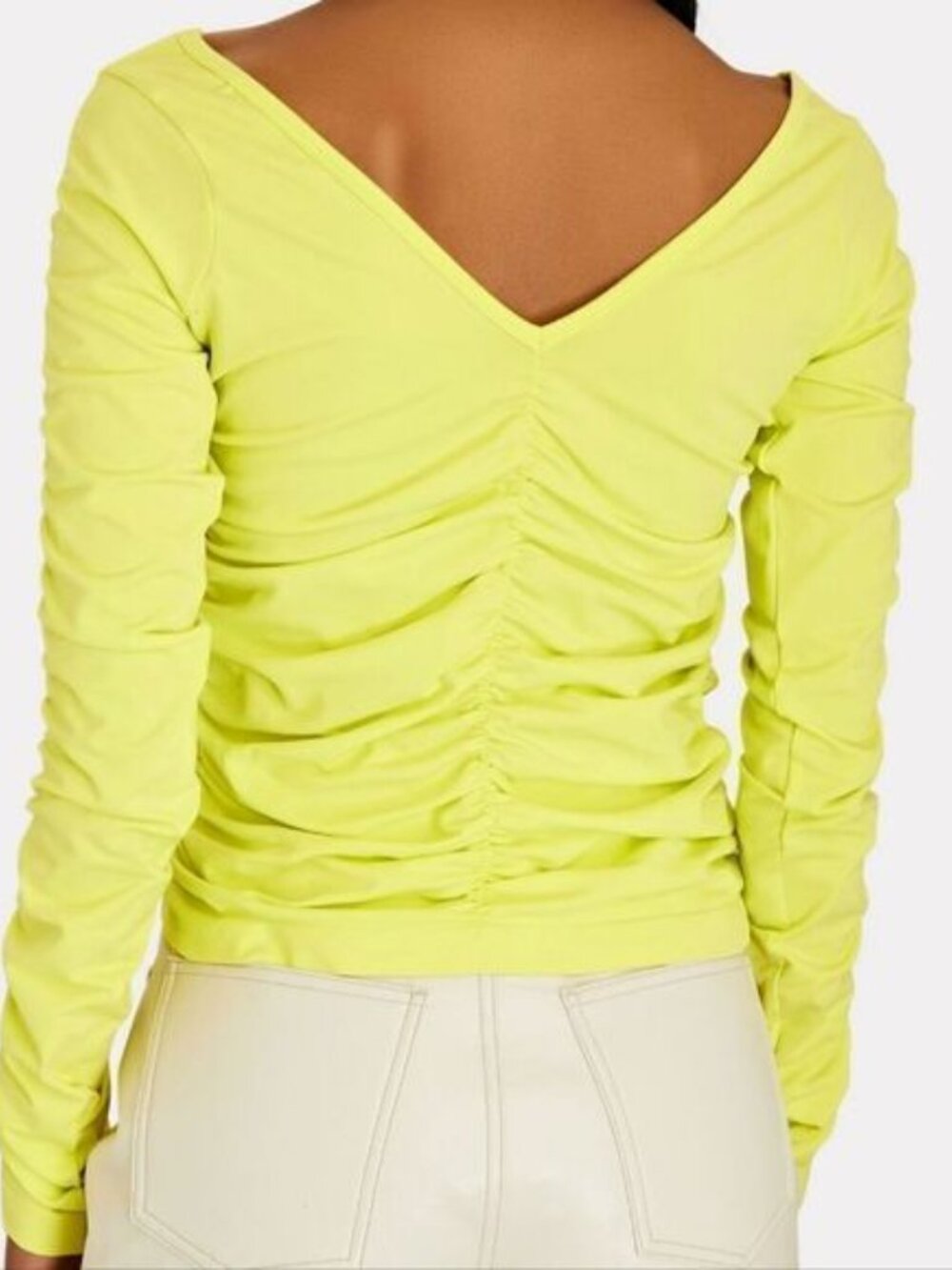 Helmut Lang Acid Ruched Top - Picture 2 of 7